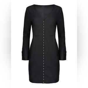 Hilary MacMillan • snap front button dress